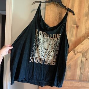 Long live strong women tank top